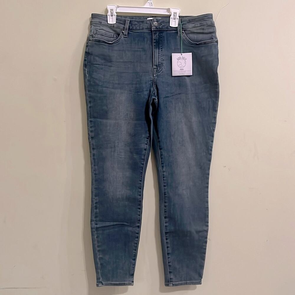 Pistola Denim Jeans Distressed Womens 32 Skinny Leg Stretch Eco Friendly